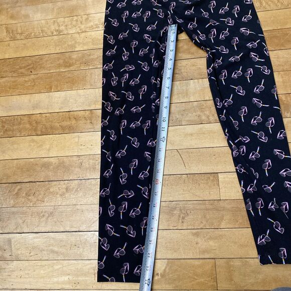 LulaRoe Leggings Women’s One Size Sunglasses Black Stretch Soft - Picture 3 of 13